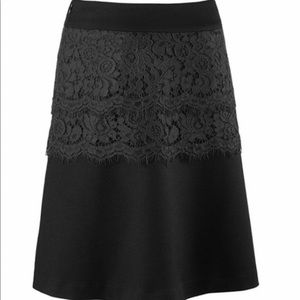 CABI Black Soirée Skirt NWOT SZ 10